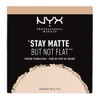 Nyx Professional Makeup Stay Matte Not Flat Base Maquillaje Polvo