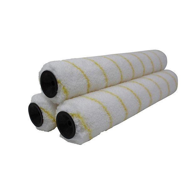 Pro Grade - Paint Roller Covers - 1/2 X 14 Inch Microfiber 3 Pack