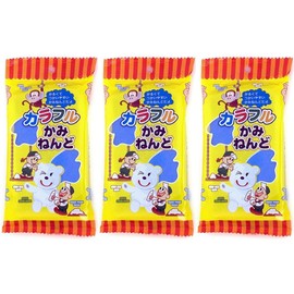 CEC Paper Clay, Colorful Kaminendo, Blue, 2.1 oz (60 g) x 3 Pack