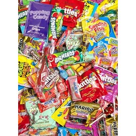 Ultimate Assorted Candy Party Mix - 2 LB Bag - Mega Variety Bulk Assortment - Individually Wrapped Candy - –Queen Jax - - Variety Pack