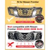 OKLSG LED Front Grill Lights for Nissan Frontier 2009-2021 Raptor