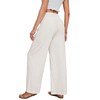 JASPAL Women Casual High Waisted Palazzo Pants Wide Leg Long