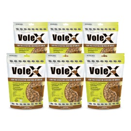 VoleX - Effective Against All Species of Voles. Safe for Use Around People, Pets, Livestock, and Wildlife (3 pounds)