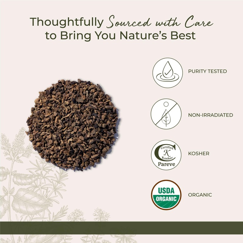 Starwest Botanicals Organic Yellowdock Root - Dried Loose Leaf Herb