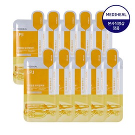 Mediheal Derma Radiance Brightening IPI Ampoule Mask 10 Sheets / 메디힐 더마 광채미백 IPI 앰플 마스크 10매