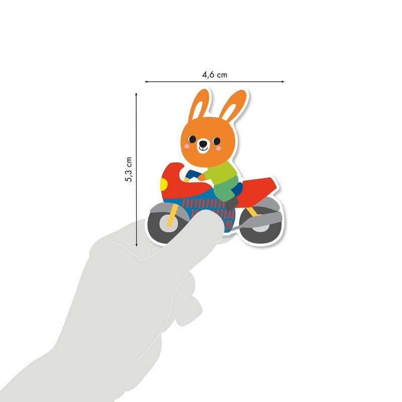 Maildor AE166C Stickers, Multi-Colour, Medium, 87 Pieces