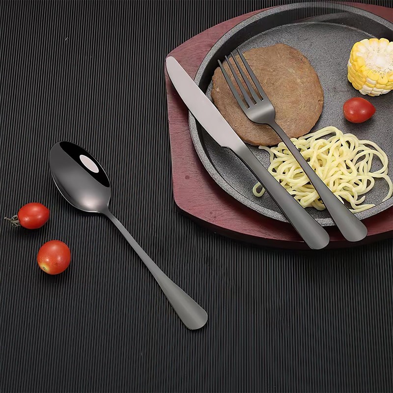 Travel Utensil Set, Reusable Stainless Steel Flatware Set with Case,