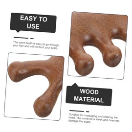 Mikinona Scalp Massage Tool Hair Scalp Brush for Relief Acupoint Massage Comb for Hair Care