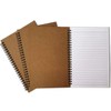 Spiral Notebook, College Ruled Notebooks, Thick Paper, 1 Subject, 3