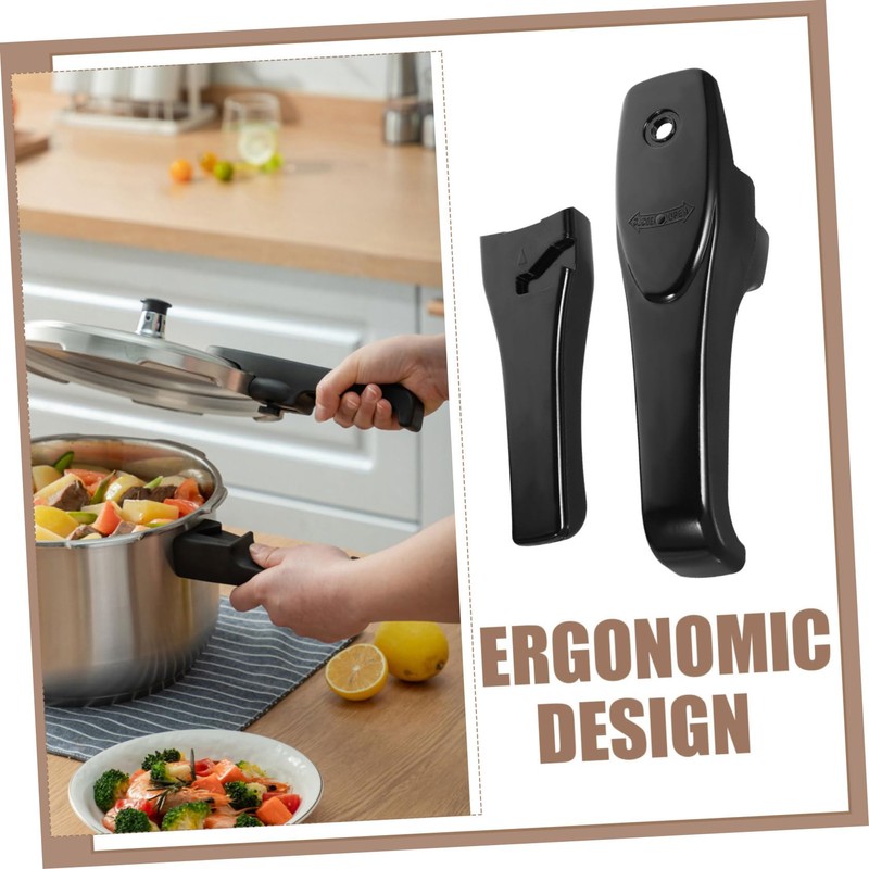 Mikinona 2 Pairs Cooker Handle Replacement Slip-Resistant Heat Resistant Pot