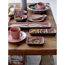 Bloomingville Acacia Wood Salad Servers, 7 Inch, Brown