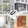 Cisixin Stainless Steel 304 Door Chain, Door Security Chain Lock
