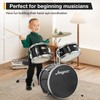 GarveeLife Drum Set, 3 Piece Junior Drum Set with with