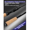 Jenseits 7'0" Casting Rod – 2-Piece Carbon Fiber Fishing Rod,