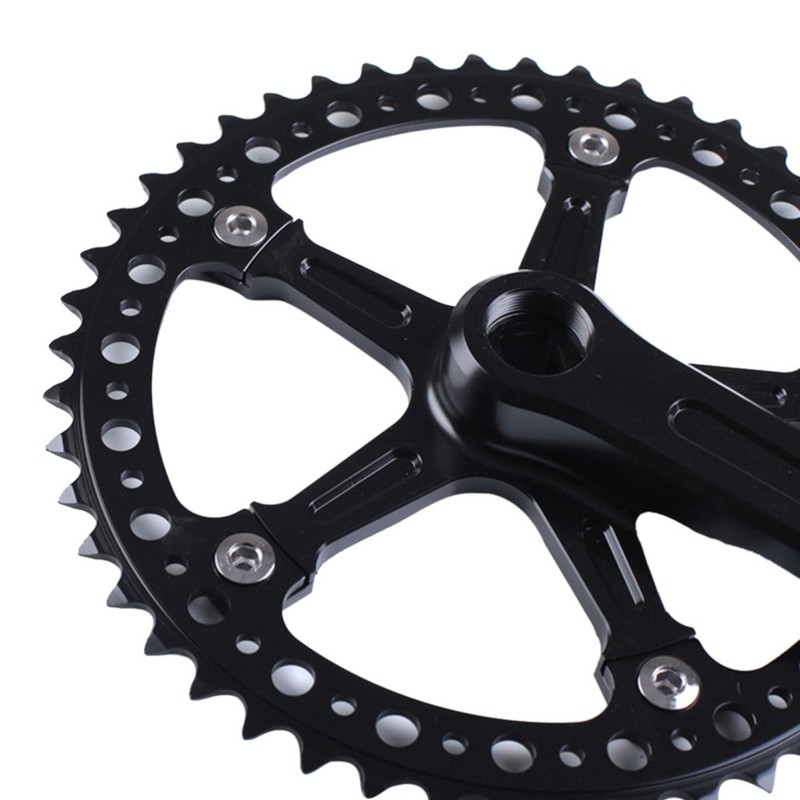 SENQI CNC Fixed Gear Bicycle Crankset 48T 170mm