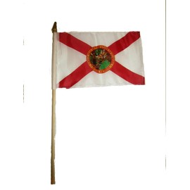 "Flags & Signs" Lot of 12 6x9 6"x9" of Florida Flag a-1-1776