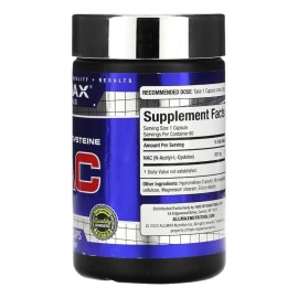 Allmax Nac (n-acetil-l-cisteina) 600 Mg 60 Capsulas Sabor Sin sabor