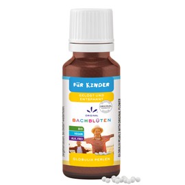 Original Bach Flower Children's Globules Soothing 20 g - Dissolved and Relaxed by Lemon Pharma, in Organic Quality and Vegan, Alcohol-Free, for School and Nursery, Scattered Balls for Kids According