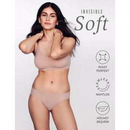 Schiesser Invisible Soft Women's Bustier with Removable Pads, White_170364