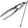 ENET 8Pcs Stainless Steel Dining Seafood Crab Nutcracker Forks Pliers