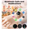 SUNKTA Thin Smart Watch for Women, 1.32" AMOLED Ladies Smart