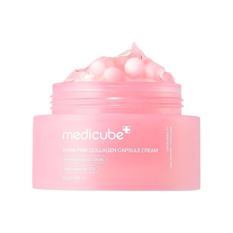 Medicube PDRN Pink Collagen Capsule Cream 55g. / 메디큐브 PDRN