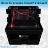 Mighty Max Group 24 Battery Box 12V Power center for