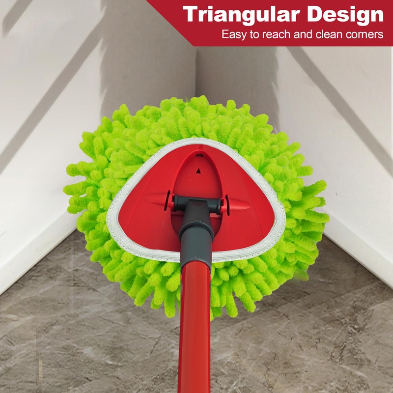 NEWE Spin Mop Heads Replacements 3 Pack Compatible with O-Cedar
