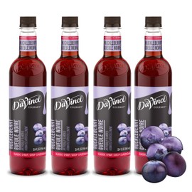 DaVinci Gourmet DaVinci Gourmet Classic Huckleberry Syrup, 25.4 Fluid Ounces (Pack of 4)