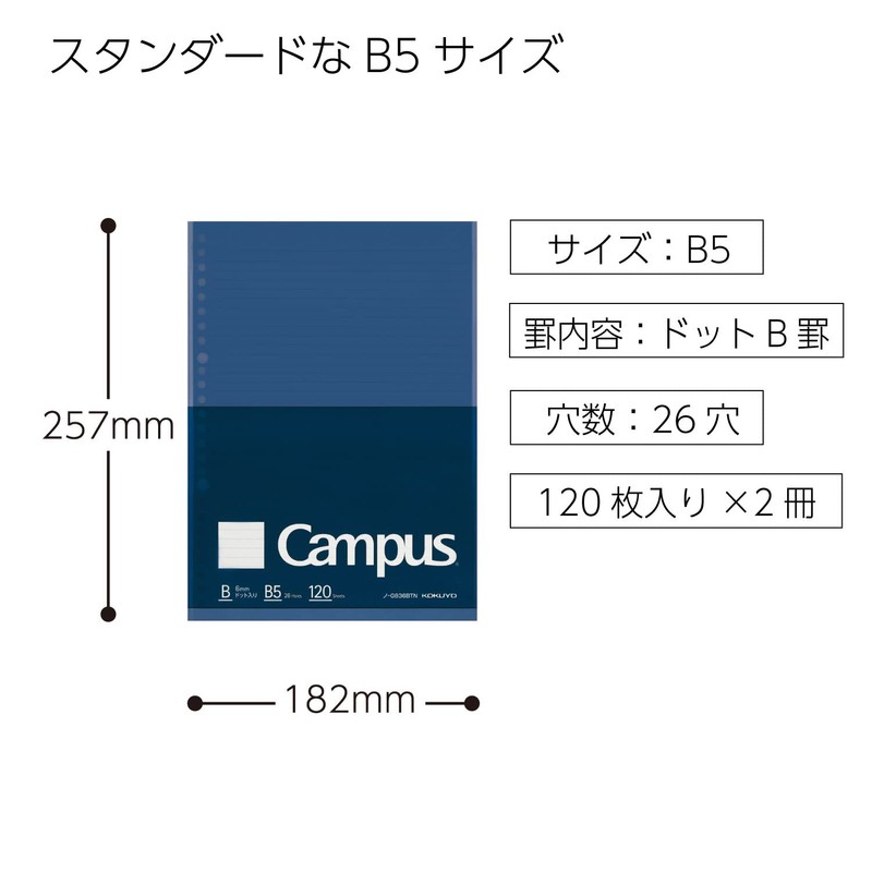 Kokuyo Campus Loose Leaf Biz
