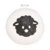 Relaxdays XXL Dryer Balls, 6 Dryer Balls, Felt Balls for