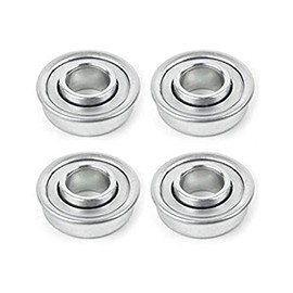 cyclingcolors Set of 4 Universal Wheel Bearings 12.7 mm x 28.6 mm Silver