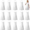 Bgtecho18 Pack Bib Apron,Aprons Bulk with 2 Pockets,Apron Bulk for