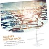 BUGUUYO Spectacle Holder Display Rack Acrylic 4-layer Glasses Showcase Tool