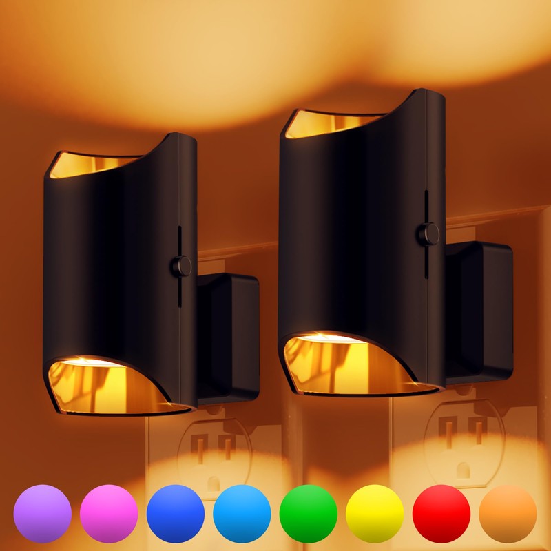 L LOHAS LED Night Lights Plug into Wall, Plug in