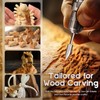 Wood Carving Drill Bits Set Compatible with Dremel Rotary Tool
