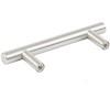 TRIXES Pack of 20 Stainless Steel 100mm Wide Cabinet Door