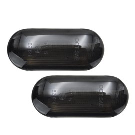 LED Side Indicator Black Oval Left and Right Set Registration Free