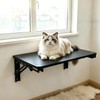 Wooden Folding Shelf Wall Mounted for Small Space, Fold Down