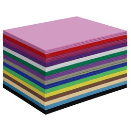 H.J. Immbir 43 Pack EVA Foam Sheets, 12 x 8 Inch, Assorted 15 Colors 2mm Thick Craft Foam Paper for School Projects and Scrapbooking DIY Handcraft