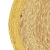 Walton & Co. 35cm Ochre Fiesta Circular Jute Placemat