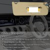 Right Passenger Side Sun Visor Compatible with Honda Pilot 2017-2021,