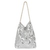 Meliyya Sequin Shopper Tote Bag Shoulder Bag Shiny Shoulder Bag