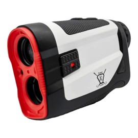Super E Caddy Laser Golf/Hunting Range Finder, 875 Laser Range Finder with 6X Magnification, Fully Multi-Coated Ultra-Clear View, with Slope Correction, Pin-Seeker & Flag-Lock