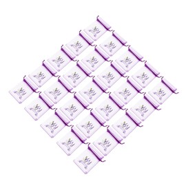 Ipetboom 20pcs Lavender Drawstring Gauze Sachet Bags Multi Use Storage Pouches for Dried Lavender Jewelry and More Breathable and Wear Resistant Empty Favor Bags for Decoration and