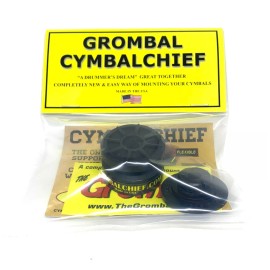 MusicLives Grombal & CymbalChief Set, Drumset Essentials, ORIGINAL BLACK