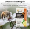 P.R.I Manuka Honey and Propolis Lozenges, Soothing for Cough and