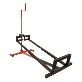 Extreme Max 5001.6781 Spiral Jack Platform Lift for Rider Lawn Mowers - 880 lbs. Capacity, Hand Crank Operation