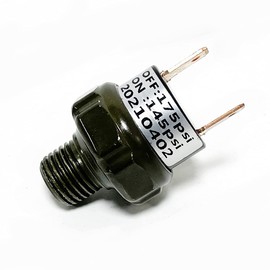 HONSDUKE 145-175 PSI Air Pressure Switch Tank Mount Type Thread 1/4 NPT 12V/24V for Train/Air Horn (145-175PSI)