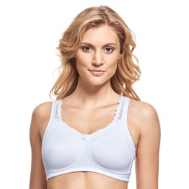 Susa Women's Care Bra, White
